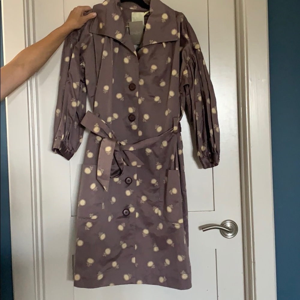 Anthropologie Trench Coat